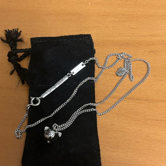 Dior Homme Hedi Slimane .925 Silver Teddy Bear Necklace - Picture 7 of 7